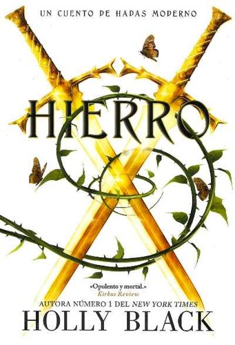 Hierro de Holly Black, portada del libro