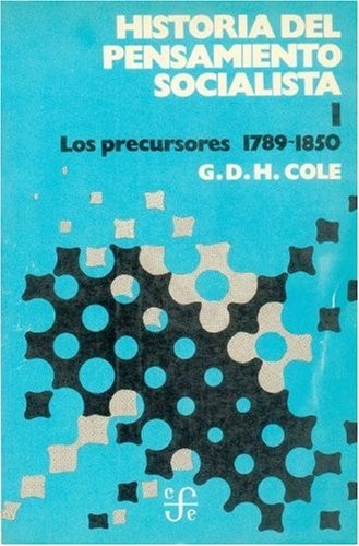 Historia del pensamiento socialista - I de G. D. H. Cole, portada del libro