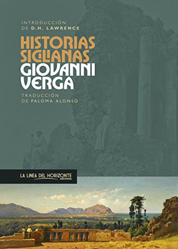 Historias sicilianas de Giovanni Verga, portada del libro