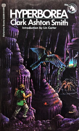Hyperbórea de Clark Ashton Smith, portada del libro