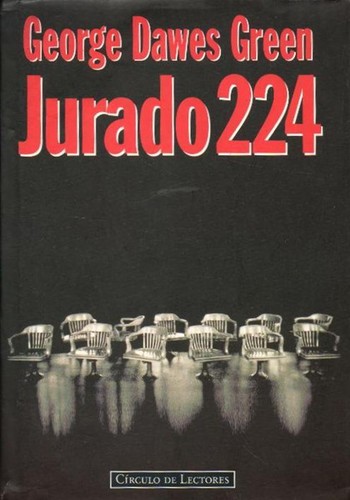 Jurado 224 de George Dawes Green, portada del libro
