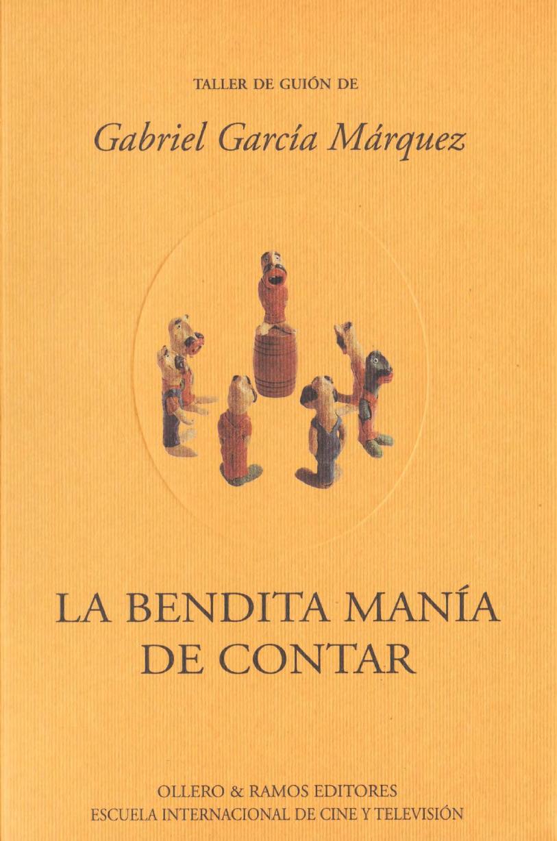 La bendita mania de contar de Gabriel García Márquez, portada del libro