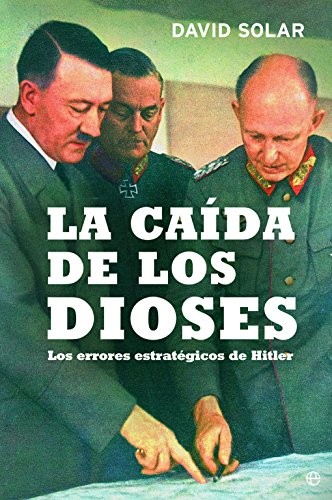La caída de los dioses de David Solar, portada del libro