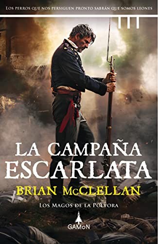 La campaña Escarlata de Brian McClellan, portada del libro