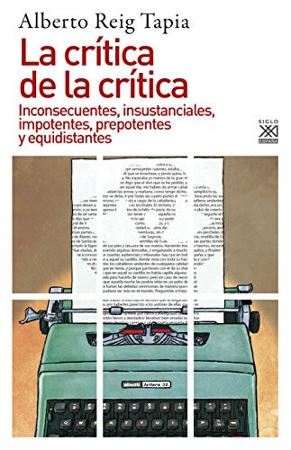 La crítica de la crítica de Alberto Reig Tapia, portada del libro