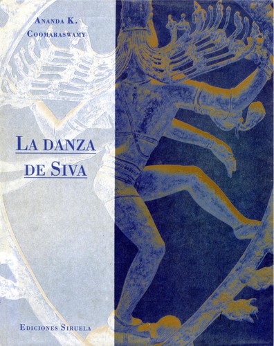 La danza de Śiva de Ananda Coomaraswamy, portada del libro