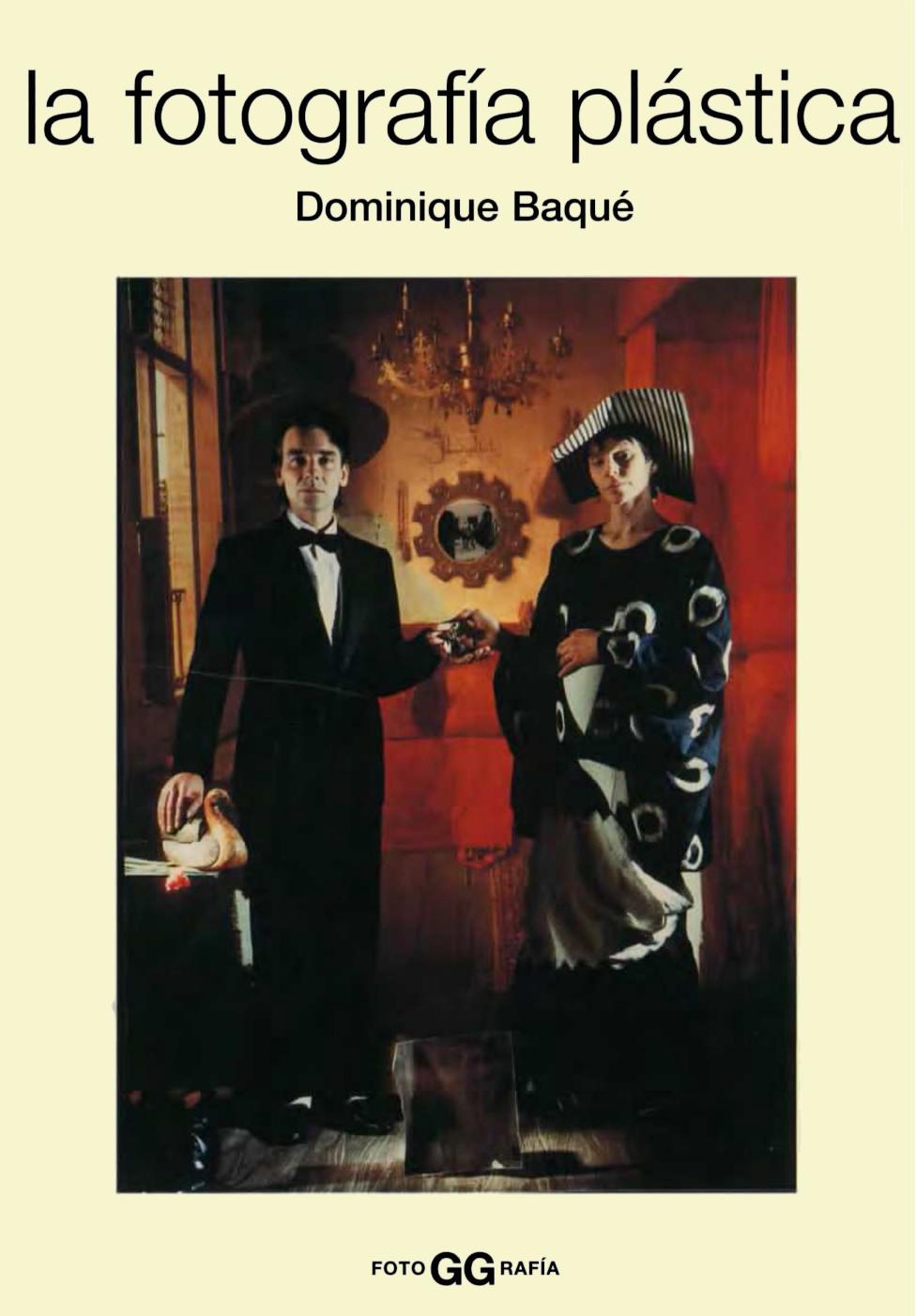 La Fotografia Plastica de Dominique Baque, portada del libro