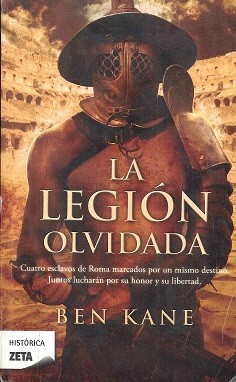 La legión olvidada de Ben Kane, portada del libro