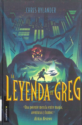 La leyenda de Greg de Chris Rylander, portada del libro