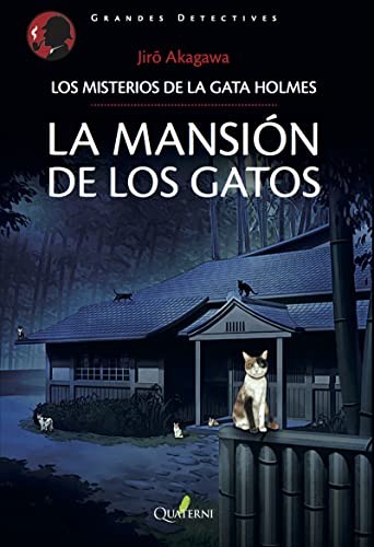 La mansión de los gatos de Jirō Akagawa, portada del libro