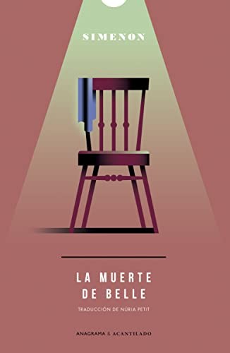 La muerte de Belle (trad. Núria Petit) de Georges Simenon, portada del libro