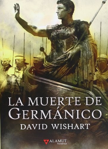 La muerte de Germánico de David Wishart, portada del libro