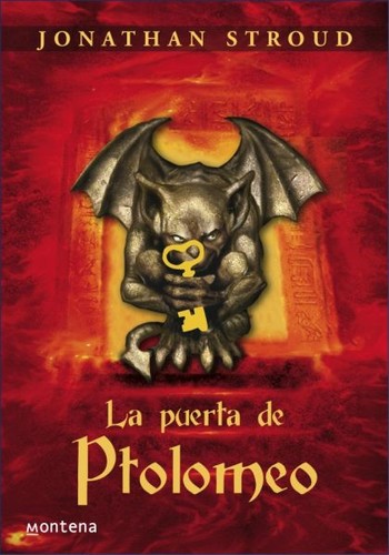 La puerta de Ptolomeo de Jonathan Stroud, portada del libro