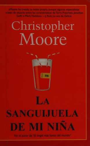 La sanguijuela de mi niña de Christopher Moore, portada del libro