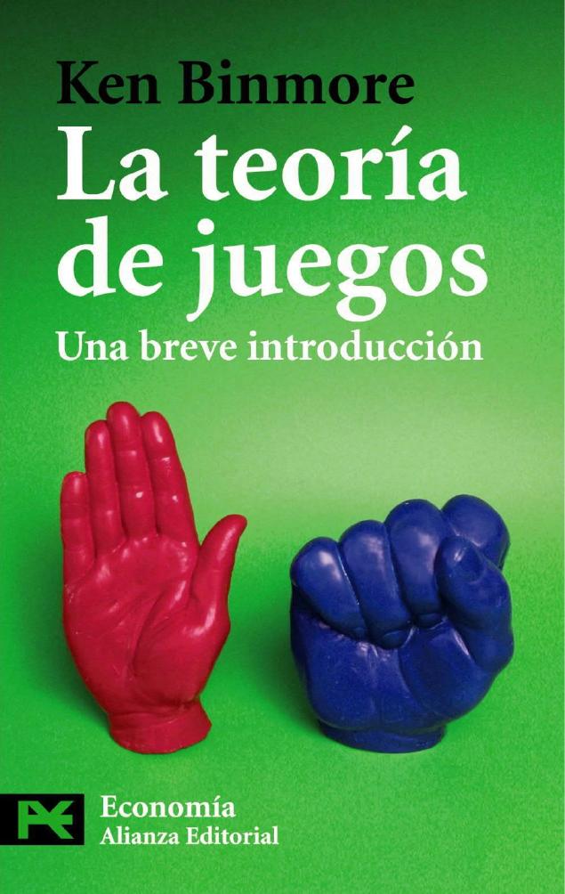 La teoria de juegos de Binmore, portada del libro
