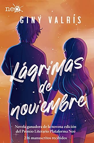 Lágrimas de noviembre de Giny Valris, portada del libro