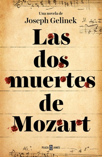 Las dos muertes de Mozart de Joseph Gelinek, portada del libro