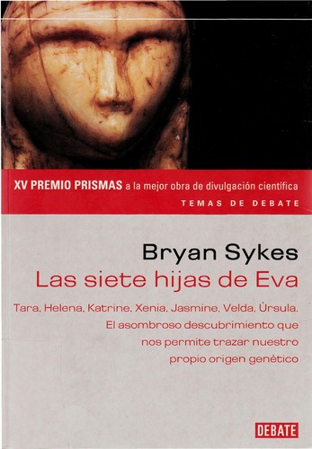 Las siete hijas de Eva de Bryan Sykes, portada del libro