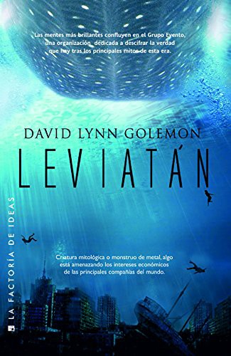 Leviatán de David Lynn Golemon, portada del libro