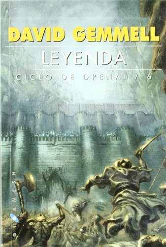 Leyenda de David Gemmell, portada del libro