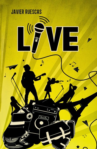 Live de Javier Ruescas, portada del libro