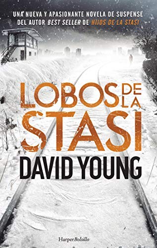 Lobos de la Stasi de David Young, portada del libro
