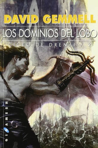 Los Dominios del Lobo de David Gemmell, portada del libro