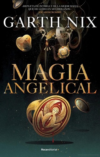Magia angelical de Garth Nix, portada del libro