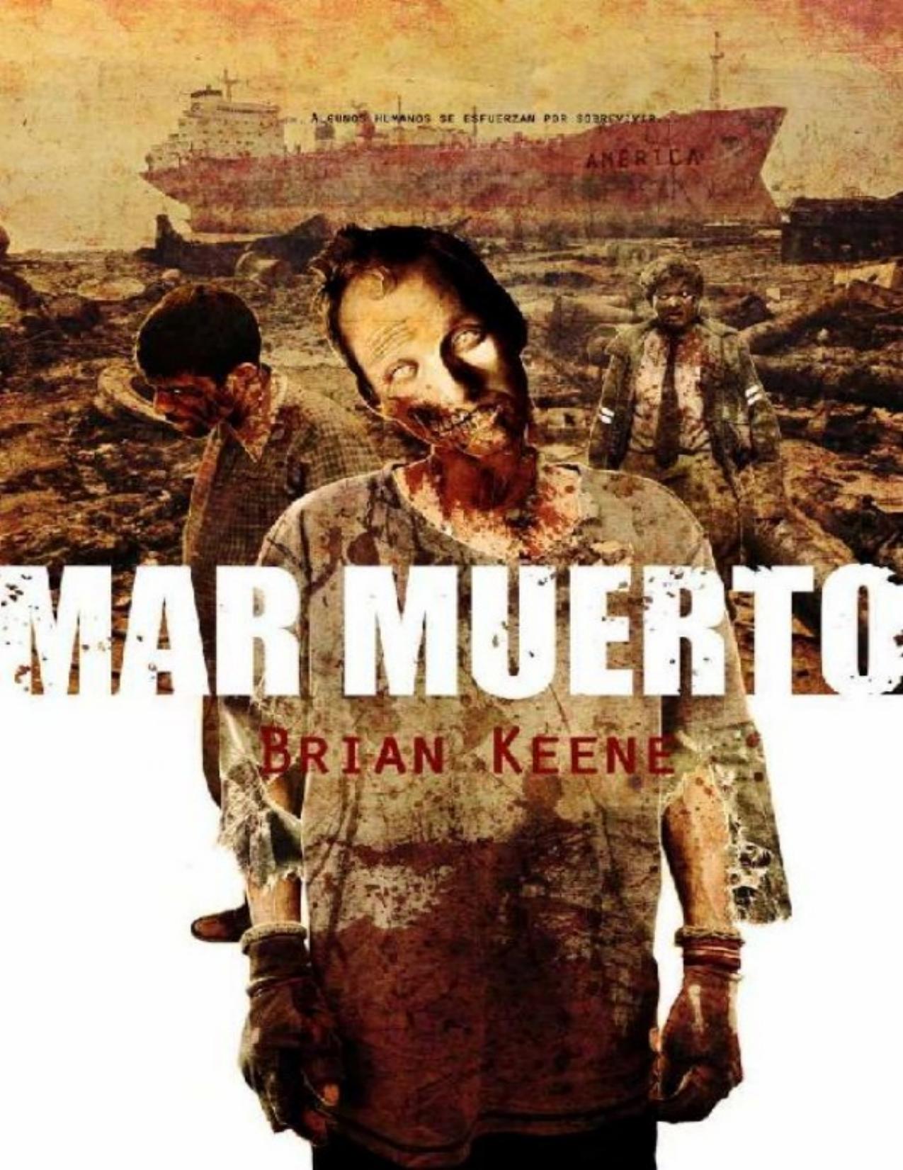 Mar Muerto de Brian Keene, portada del libro