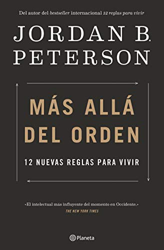 Más allá del orden de Jordan Peterson, portada del libro