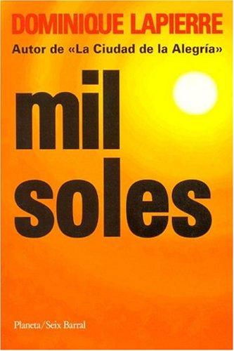 Mil soles de Dominique Lapierre, portada del libro