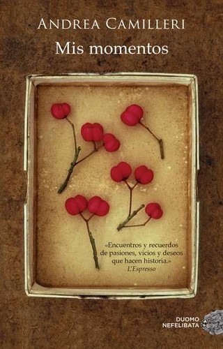Mis momentos de Andrea Camilleri, portada del libro