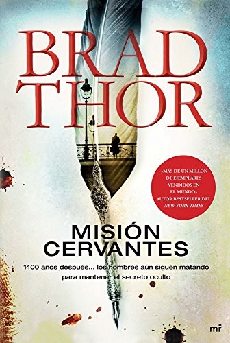 Misión Cervantes de Brad Thor, portada del libro