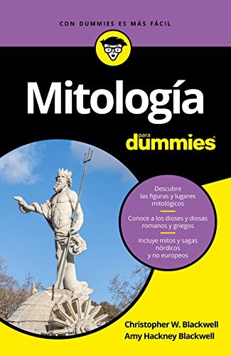 Mitología para dummies de Christopher W. Blackwell, portada del libro