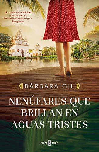 Nenúfares que brillan en aguas tristes de Bárbara Gil, portada del libro