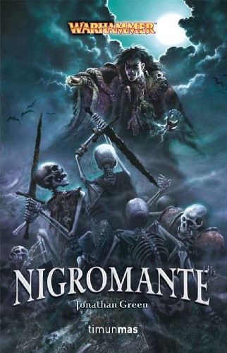Nigromante de Jonathan Green, portada del libro