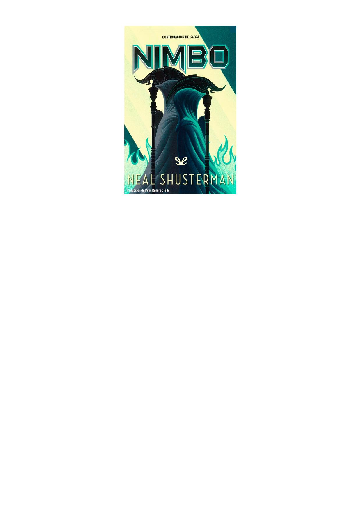 Nimbo de Neal Shusterman, portada del libro