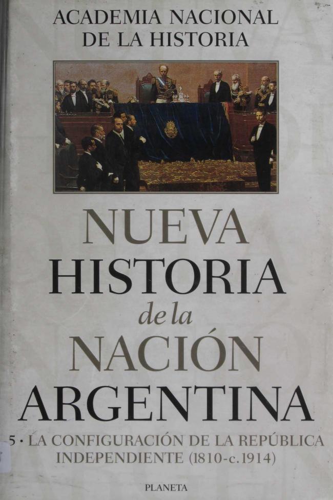 Nueva historia de la nacion Argentina Tomo 5 de Academia Nacional de la Historia Ba, portada del libro