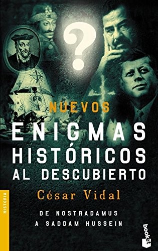 Nuevos enigmas históricos al descubierto de César Vidal, portada del libro