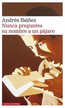 Nunca preguntes su nombre a un pájaro de Andrés Ibáñez, portada del libro