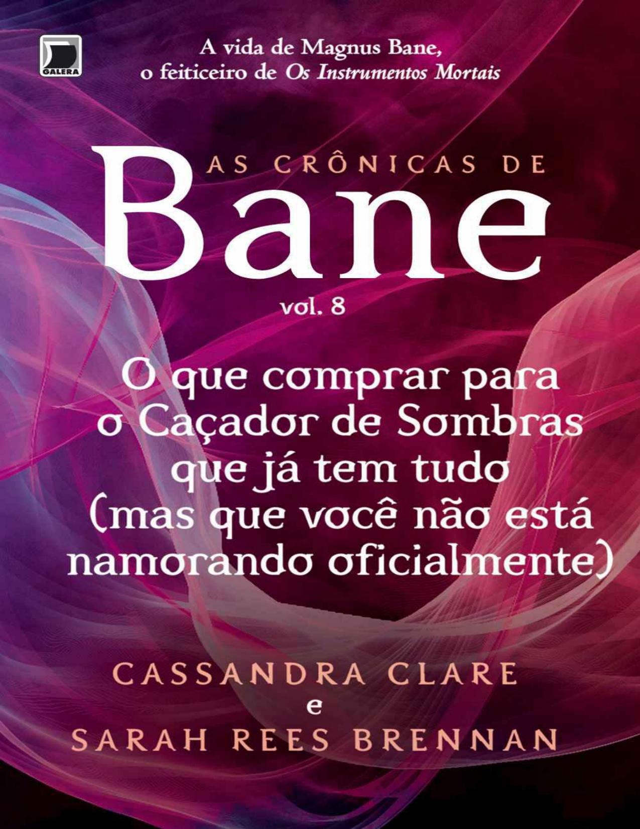 O que Comprar Para Um Cacador de So de Cassandra Clare, portada del libro