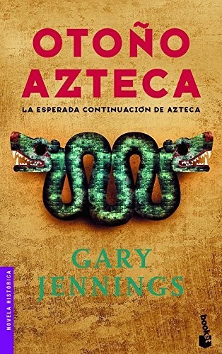 Otoño azteca de Gary Jennings, portada del libro