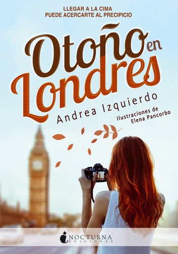 Otoño en Londres de Andrea Izquierdo, portada del libro