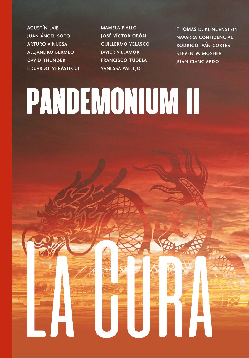 Pandemonium II La cura de Agustin Laje, portada del libro