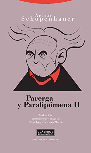 Parerga y paralipómena II de Arthur Schopenhauer, portada del libro