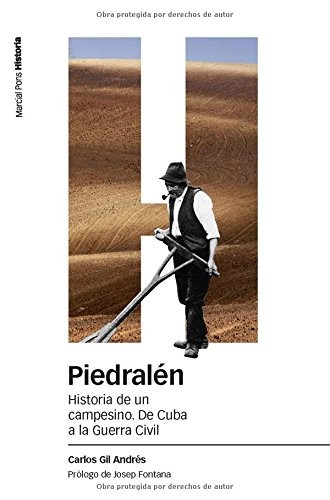 Piedralén de Carlos Gil Andrés, portada del libro