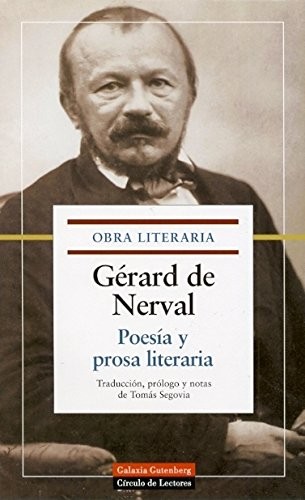 Poesía y prosa literaria de Gérard de Nerval, portada del libro
