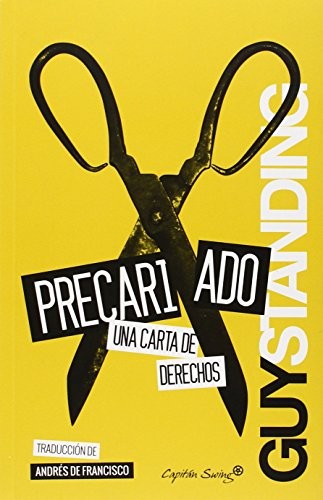 Precariado de Guy Standing, portada del libro