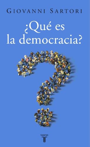 ¿Qué es la democracia? de Giovanni Sartori, portada del libro