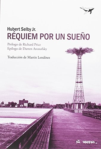 Réquiem por un sueño de Hubert Selby Jr., portada del libro